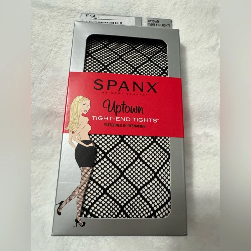 Lot of 2 Spanx Black Shaping Tights Size A